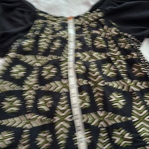 Maeve summer top with puff sleeves